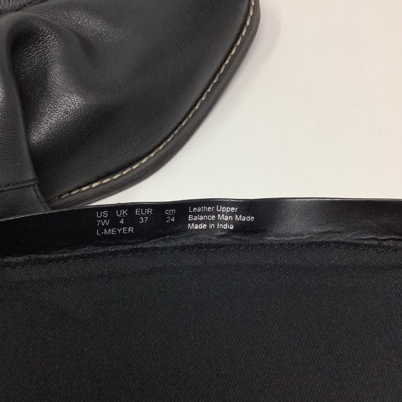 Franco Sarto Meyer Black Tall Riding Boots 7W NEW Leather - Picture 8 of 16